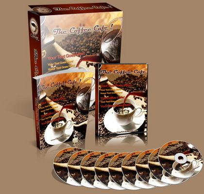 Product picture The Coffee Cup Cafe Template Pack PLR